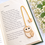 Embroidery Bookmark - Owl be there