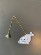 Embroidery Bookmark - Slippy Seal
