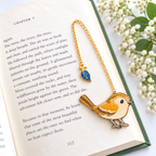 Emboridery Bookmark - Jolly Sparrow