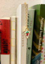 Embroidery Bookmark - Foodie Pig