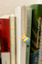 Embroidery Bookmark - Icy Sloth