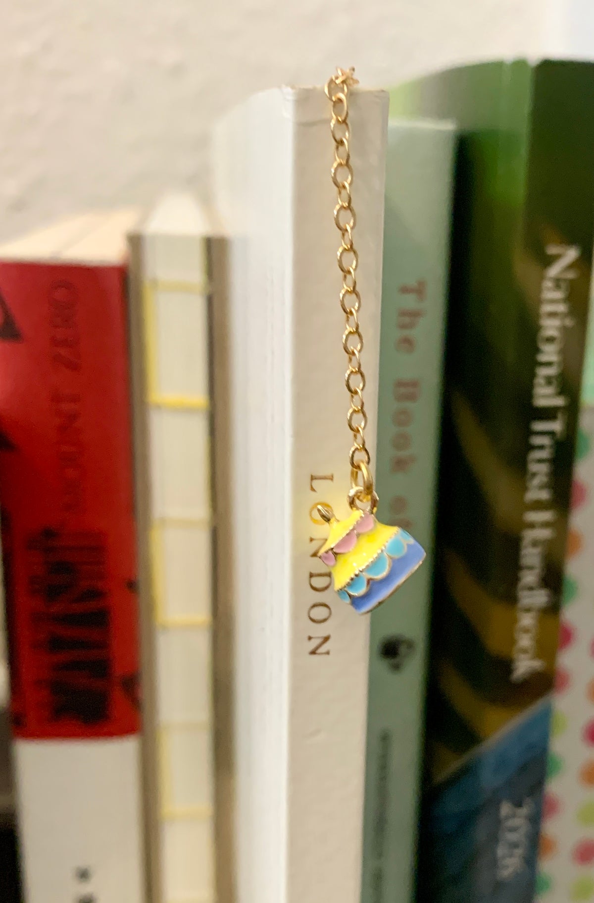 Embroidery Bookmark - Icy Sloth