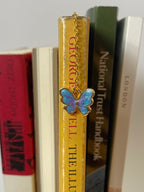 Embroidery Bookmark - A Sleepy Cat