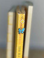 Embroidery Bookmark - Striding Hedgehog