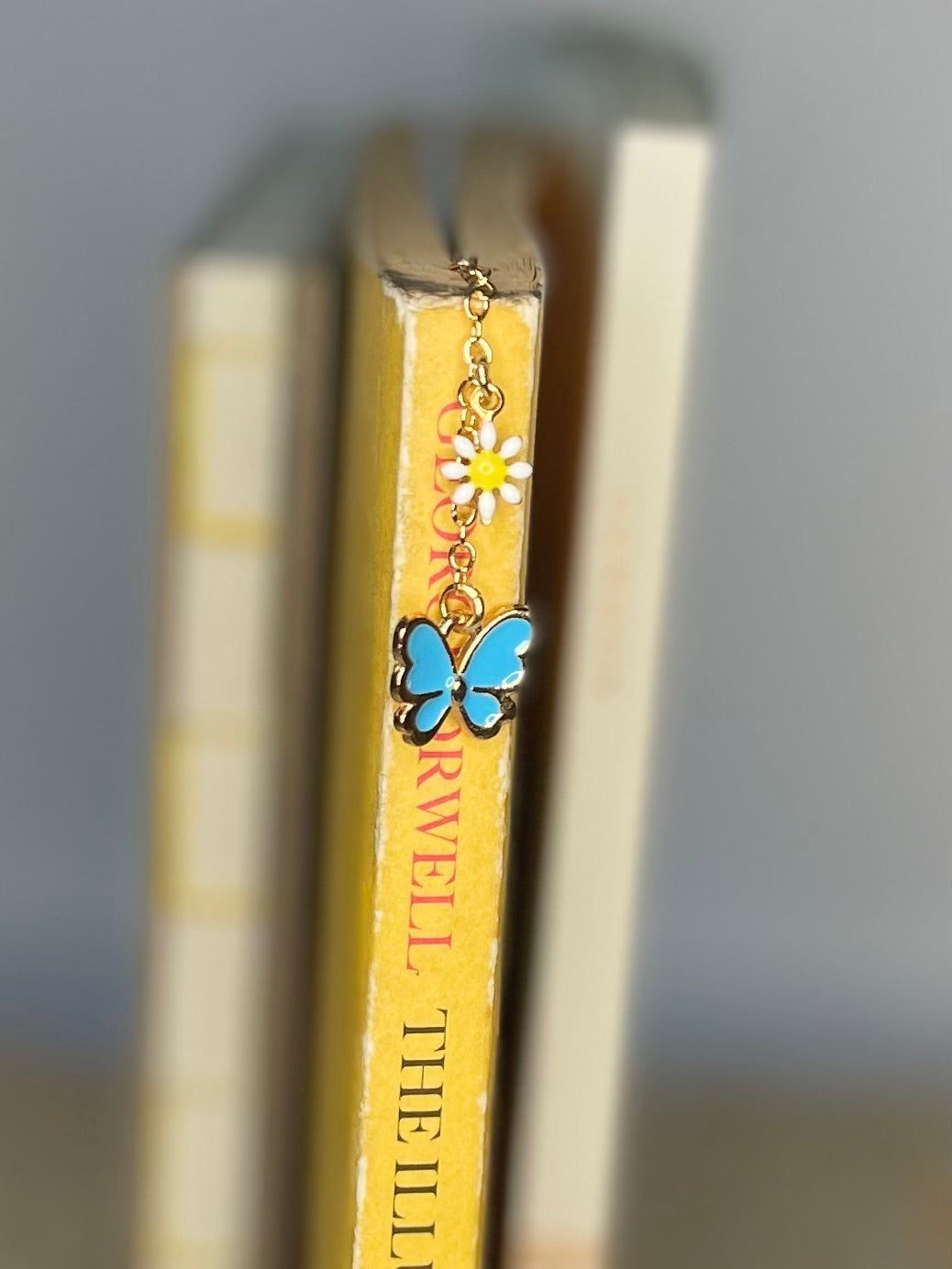 Embroidery Bookmark - Striding Hedgehog