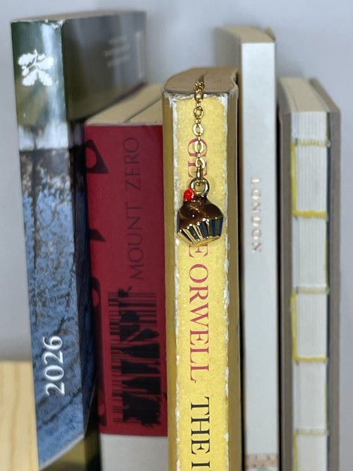 Embroidery Bookmark - Cupcake Bear