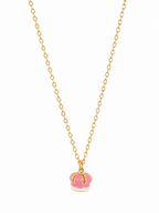 Crown Charm Necklace