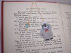 Embroidery Bookmark - Captain Penguim
