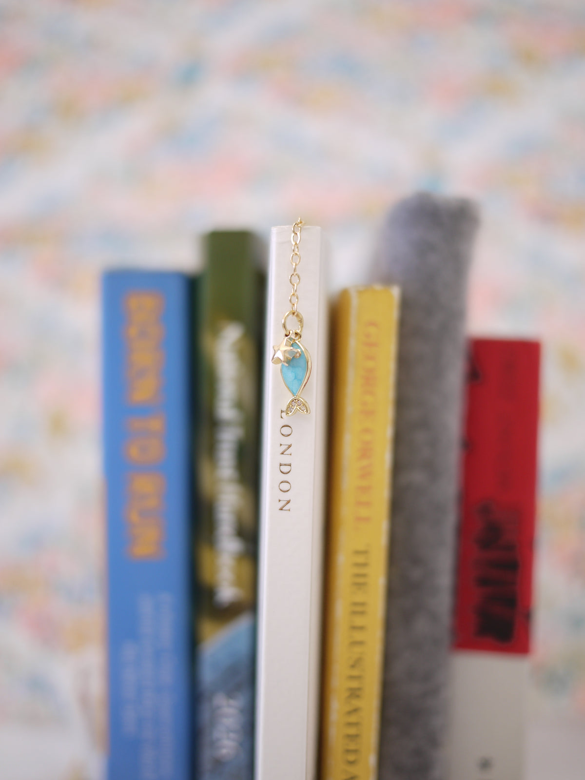 Embroidery Bookmark - Captain Penguim